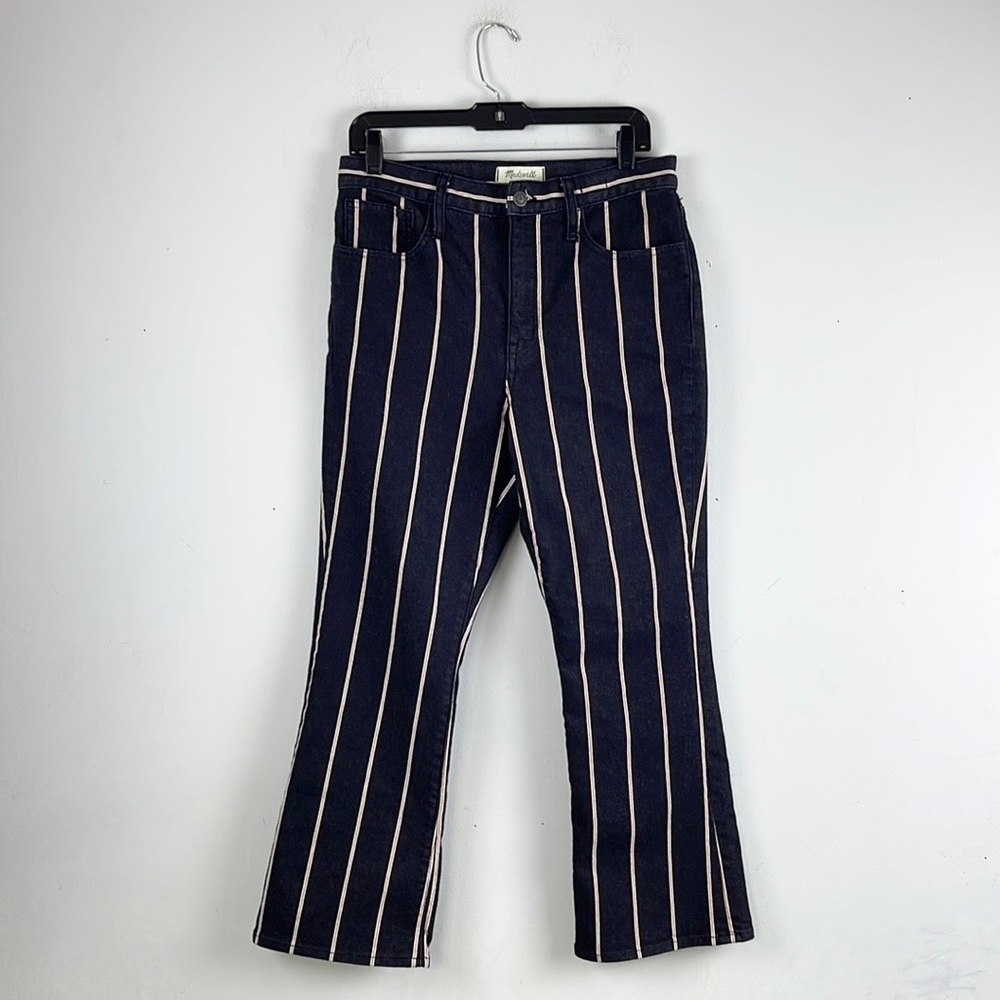 Madewell Cali Demi Boot In Elsie Stripe Size 29 - Picture 3 of 14